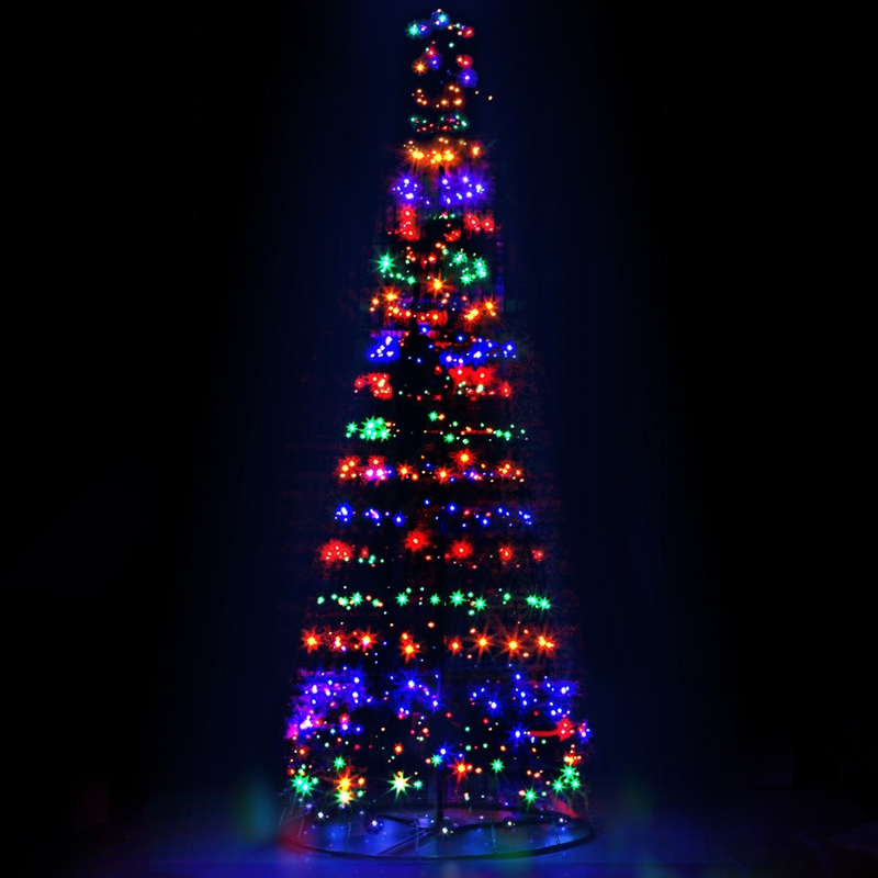 Jingle Jollys Solar Power Christmas Tree 3.6M 400 LED Xmas Trees 8 Light Modes/Product Detail/Decor