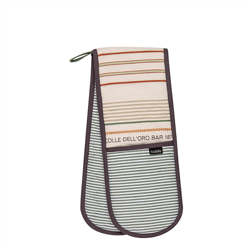 Ladelle Sanctuary Cream Double Oven Mitt 17 x 89 cm/Product Detail/Homewares