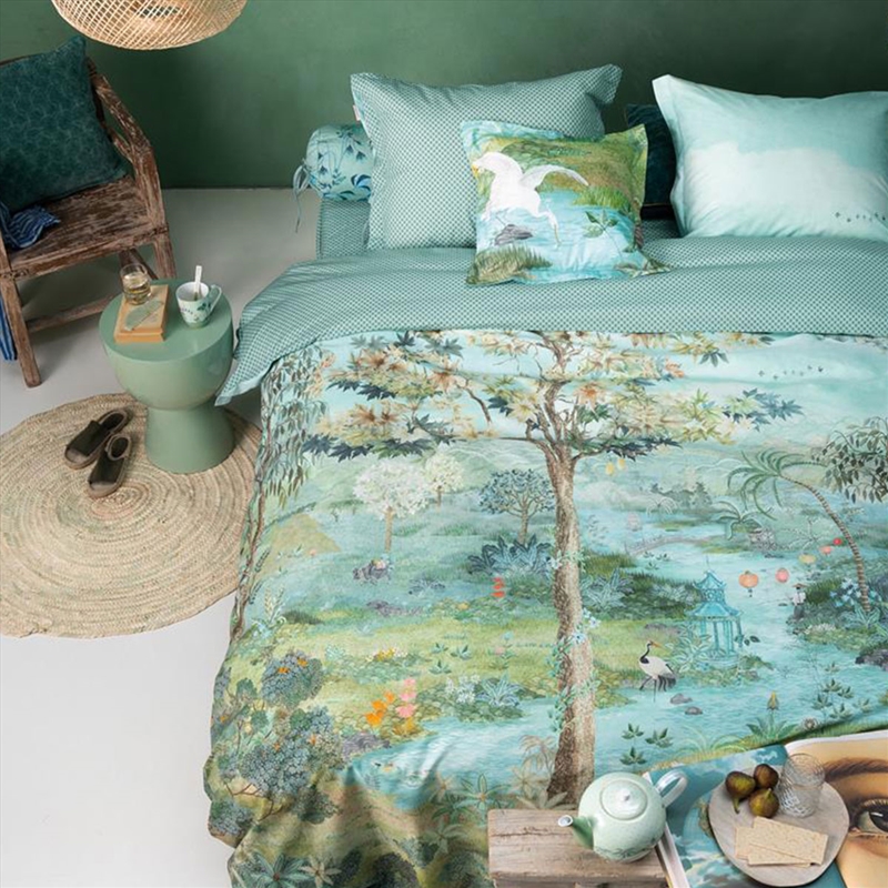 PIP Studio Pip Paradise Green Quilt Cover Set King/Product Detail/Manchester