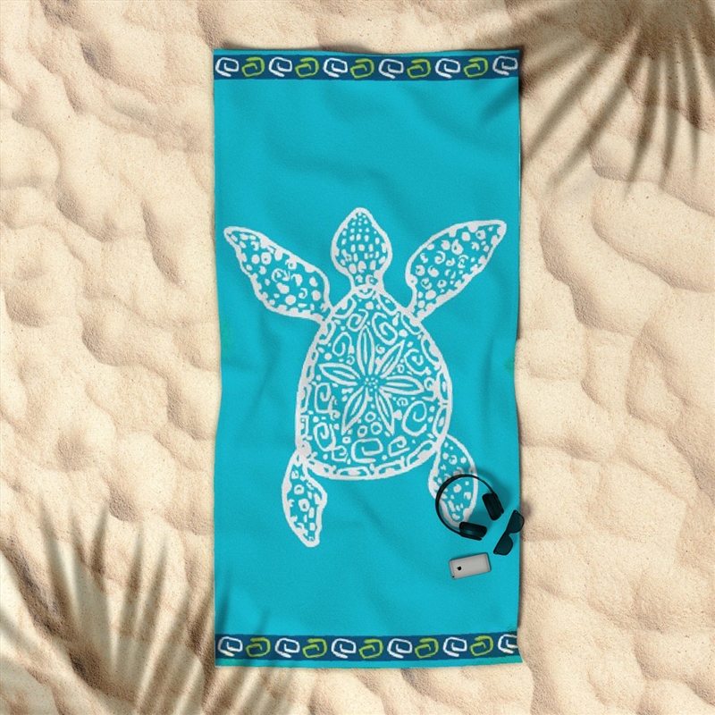 Rans Premium Cotton Jacquard Beach Towel Turtle/Product Detail/Manchester