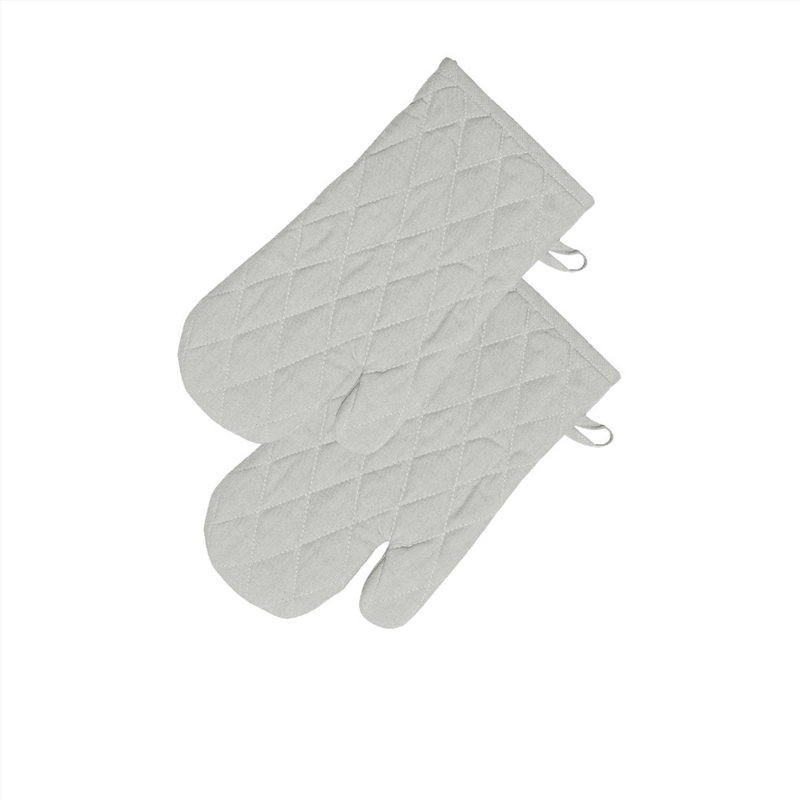 Rans Manhattan Silver Cotton Set of 2 Oven Gloves/Product Detail/Homewares