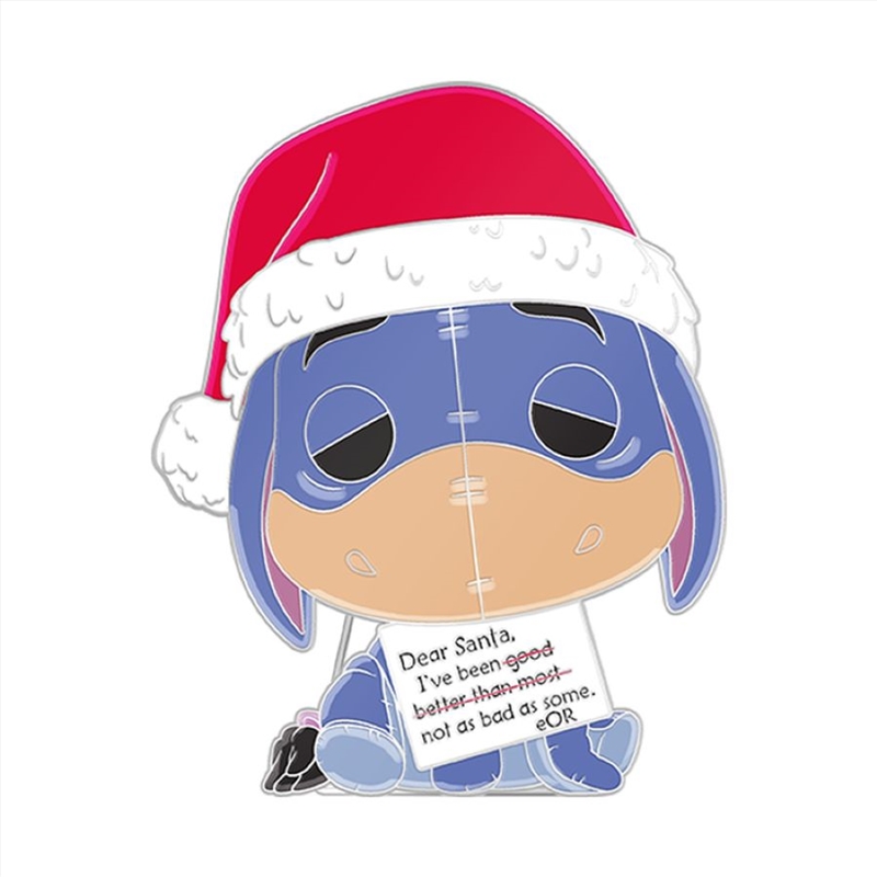Disney - Eeyore Holiday Glow Enamel Pop! Pin/Product Detail/Buttons & Pins