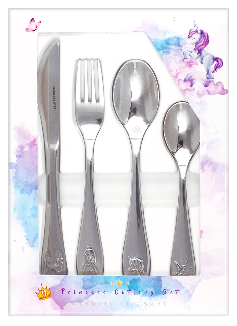 Cutlery 4 Piece Set Princess Fairy - Stainless steel/Product Detail/Tableware