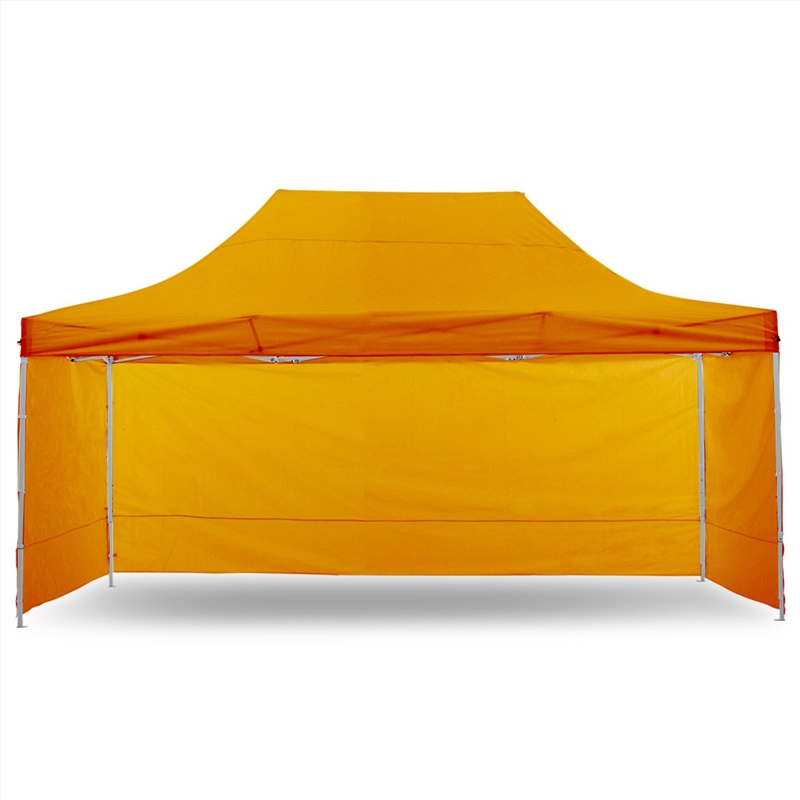 Wallaroo Gazebo Tent Marquee 3x4.5m PopUp Outdoor Orange/Product Detail/Outdoor