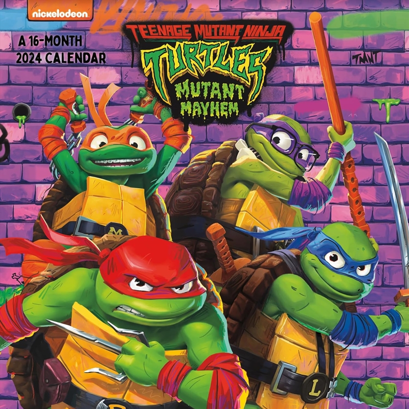 Teenage Mutant Ninja Turtles Calendar 2024/Product Detail/Calendars & Diaries