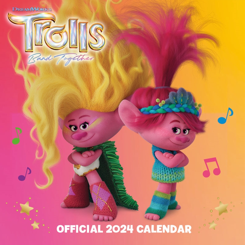 Trolls 3 Movie Calendar 2024/Product Detail/Calendars & Diaries