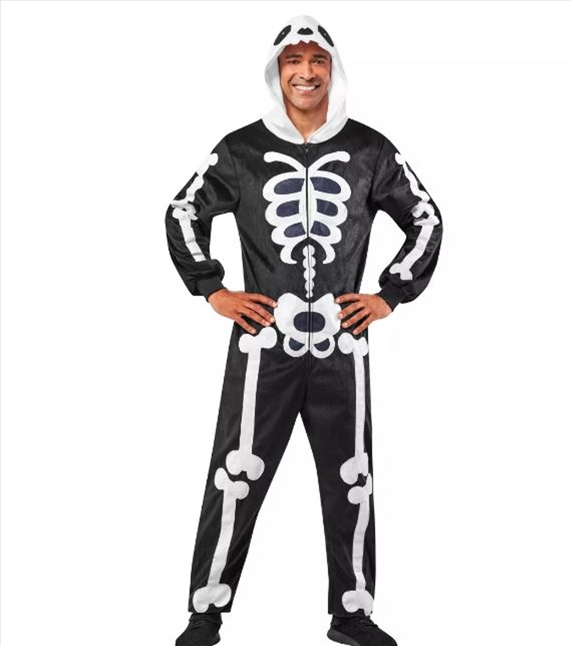 Skeleton Onesie Costume - Size L-Xl/Product Detail/Costumes