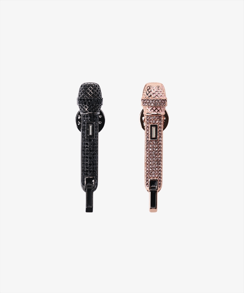 Blackpink Final Tour Mic Badge: Pink/Product Detail/Accessories