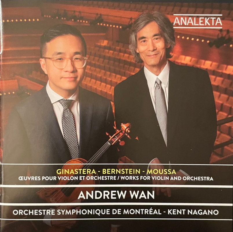Ginastera Bernstein Moussa: Oe/Product Detail/Classical