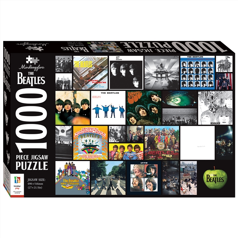 Buy Beatles Jigsaws Album Covers 1000 Piece Puzzle Online Sanity