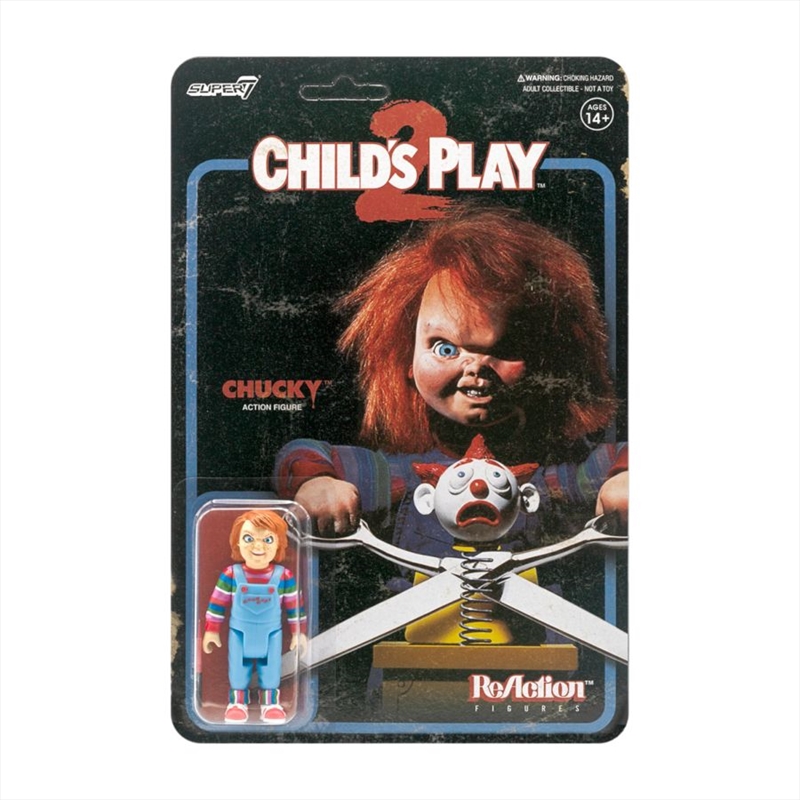 Child's Play 2 - Homicidal Chucky ReAction 3.75" Action Figure/Product Detail/Figurines