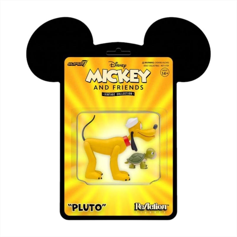 Mickey & Friends - Pluto Canine Patrol Vintage Collection ReAction 3.75" Action Figure/Product Detail/Figurines