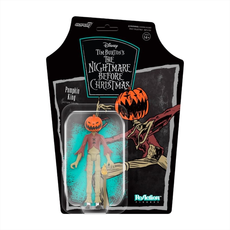 Nightmare Before Christmas - Pumpkin King ReAction 3.75" Action Figure/Product Detail/Figurines