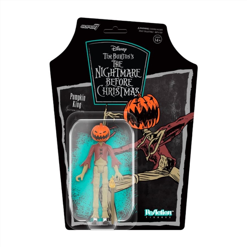 Nightmare Before Christmas - Pumpkin King ReAction 3.75" Action Figure/Product Detail/Figurines