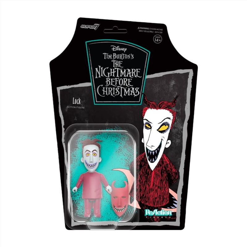 Nightmare Before Christmas - Lock ReAction 3.75" Action Figure/Product Detail/Figurines