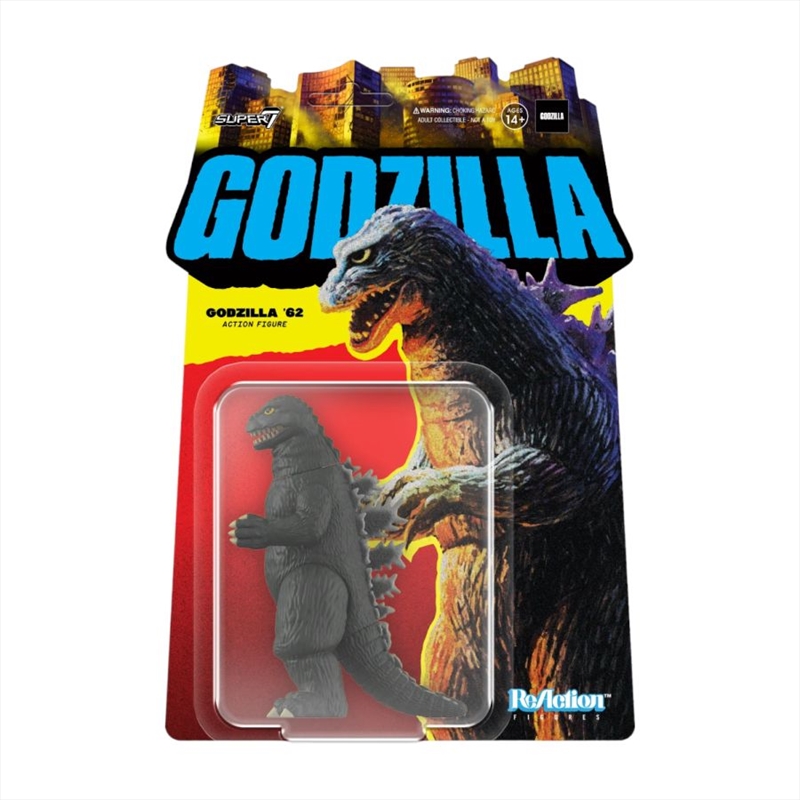 King Kong vs. Godzilla (1962) - Godzilla ReAction 3.75" Action Figure/Product Detail/Figurines