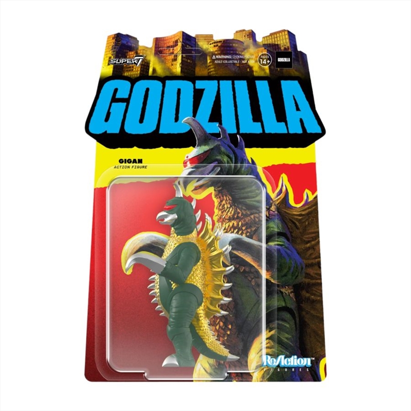 Godzilla vs. Gigan (1972) - Gigan ReAction 3.75" Action Figure/Product Detail/Figurines