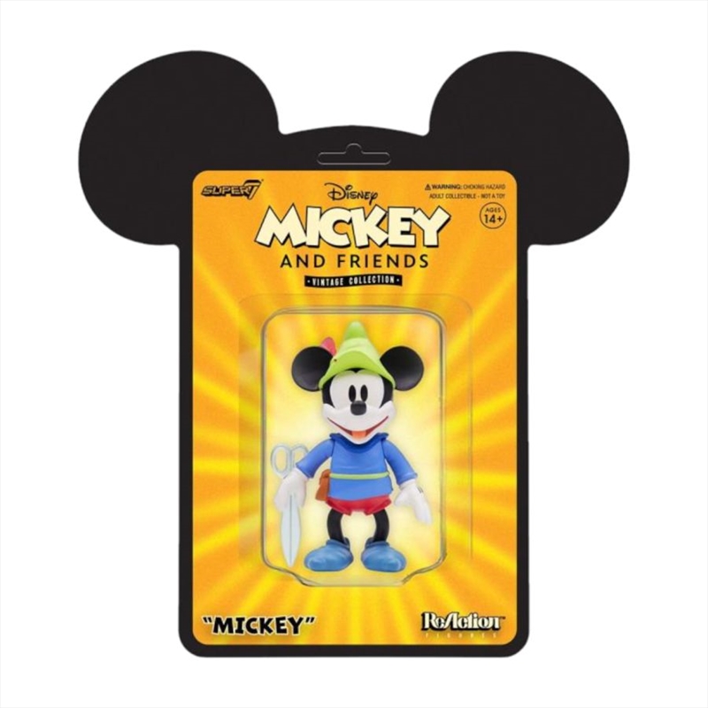 Mickey & Friends - Mickey Mouse Brave Little Tailor Vintage Collection ReAction 3.75" Action Fig/Product Detail/Figurines