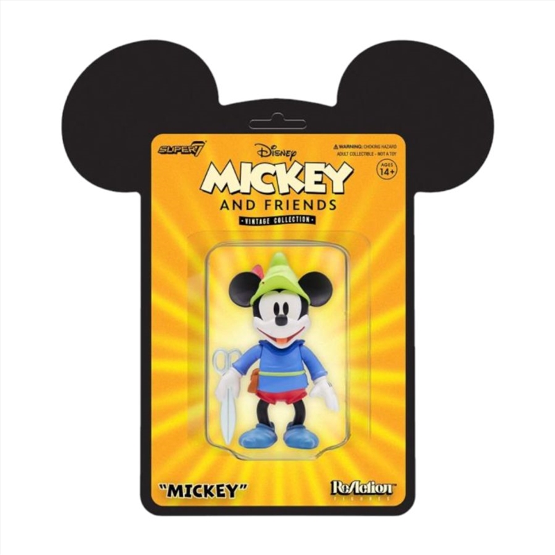 Mickey & Friends - Mickey Mouse Brave Little Tailor Vintage Collection ReAction 3.75" Action Fig/Product Detail/Figurines