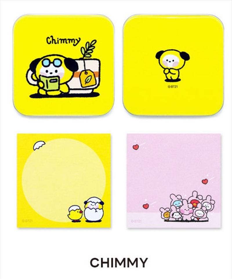 Tin Case Memo Pad: Chimmy/Product Detail/Stationery