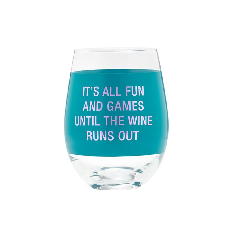 Wine Glass - Wine Runs Out/Product Detail/Wine