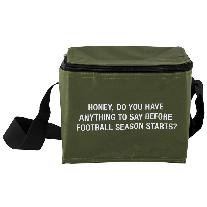 Small Cooler Bag - Football Season (Green)/Product Detail/Homewares