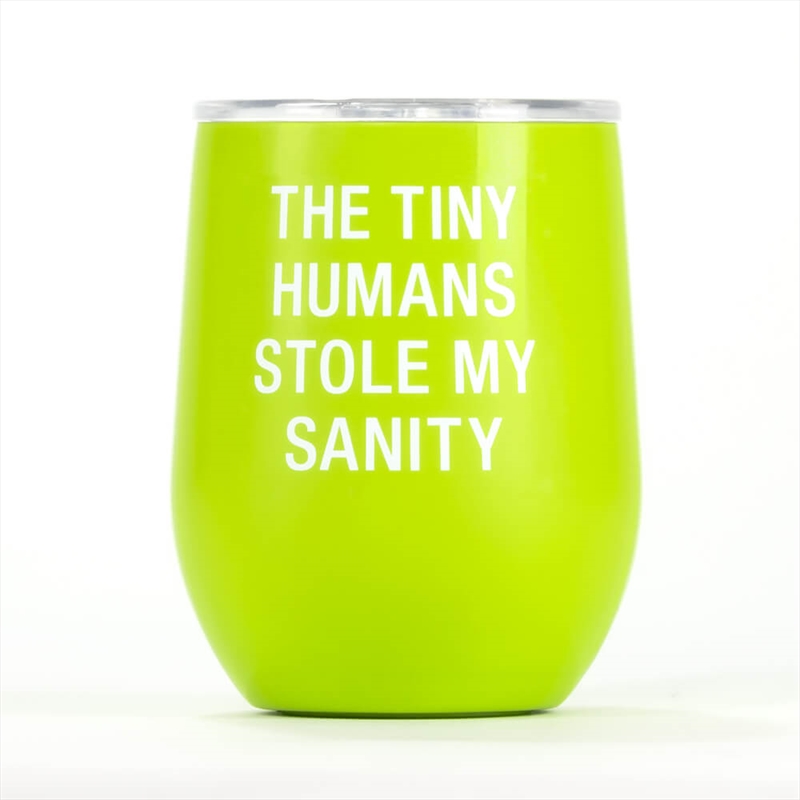 Thermal Wine Tumbler - Tiny Humans (Green)/Product Detail/Wine