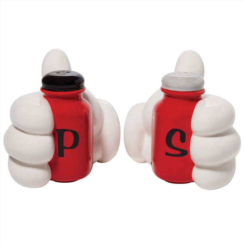 Salt & Pepper Shaker Set - Mickey Hands/Product Detail/Tableware