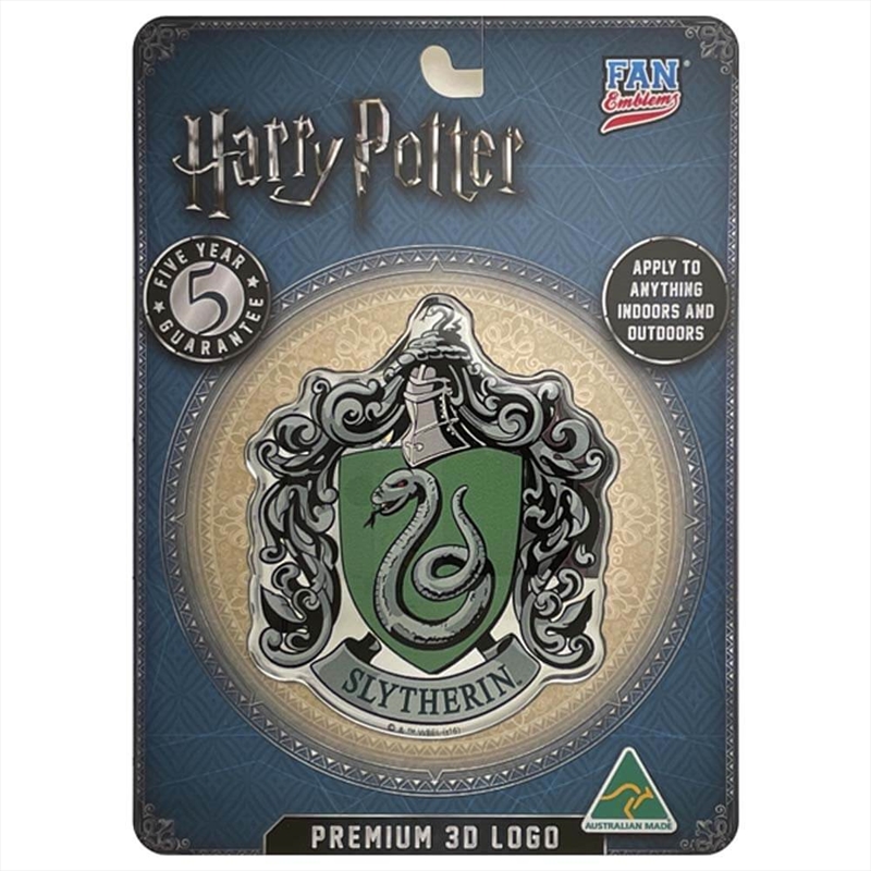 Fan Emblems Harry Potter - Slytherin Crest Logo Decal/Product Detail/Buttons & Pins