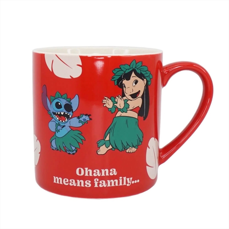 Disney Mug - Lilo & Stitch (Ohana) 310Ml/Product Detail/Mugs