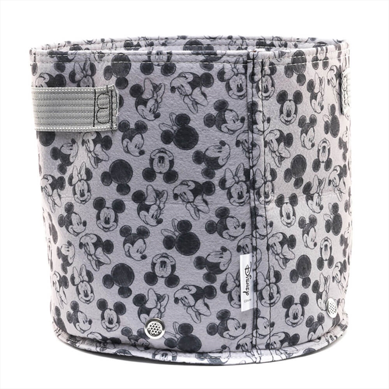 Eco Pot Fabric - Mickey & Minnie Mouse Large Grey/Product Detail/Homewares