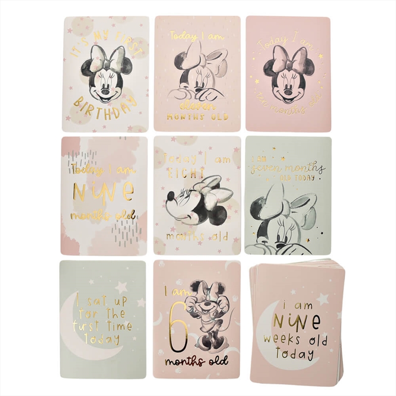 Milestone Cards - Minnie Mouse (Set Of 24)/Product Detail/Stationery