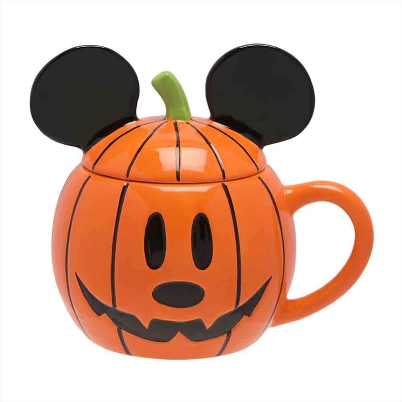 Halloween - Mug With Lid Mickey Pumpkin/Product Detail/Mugs