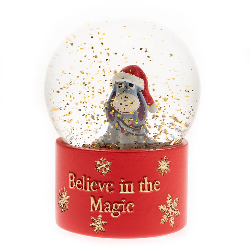 Wtp Christmas - Snow Globe Eeyore 'Believe In Magic'/Product Detail/Decor
