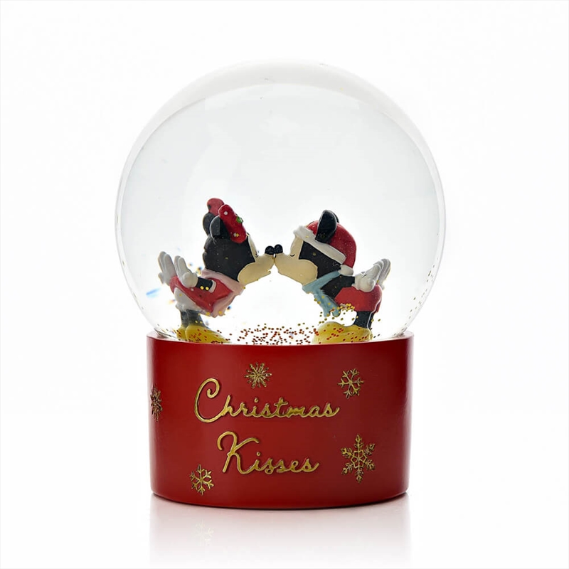 Mickey Christmas - Snow Globe 'Christmas Kisses'/Product Detail/Decor