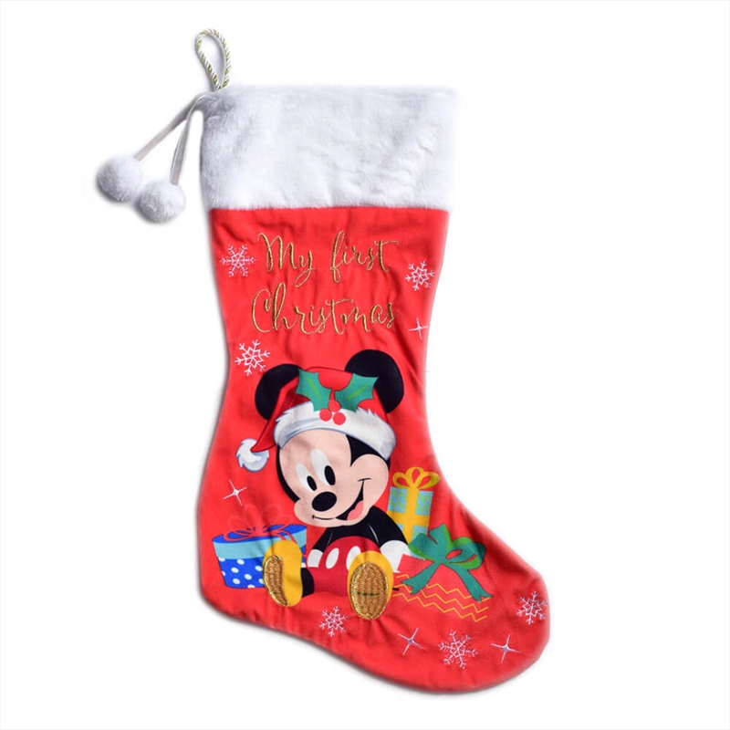 Mickey Christmas - My First Christmas Stocking/Product Detail/Decor