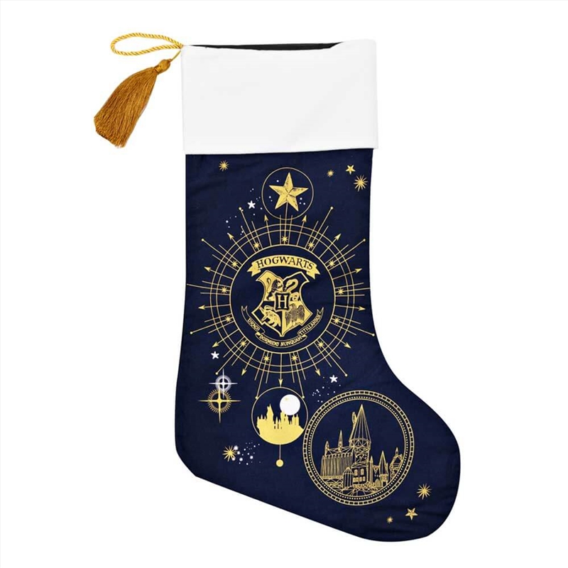 Harry Potter Christmas - Stocking Hogwarts Midnight/Product Detail/Decor