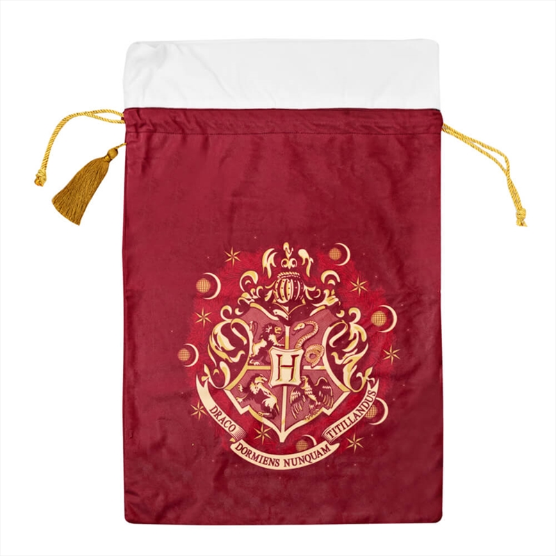 Harry Potter Christmas - Hogwarts Crest Santa Sack/Product Detail/Decor
