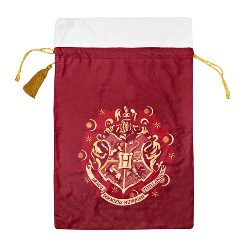 Harry Potter Christmas - Hogwarts Crest Santa Sack/Product Detail/Decor