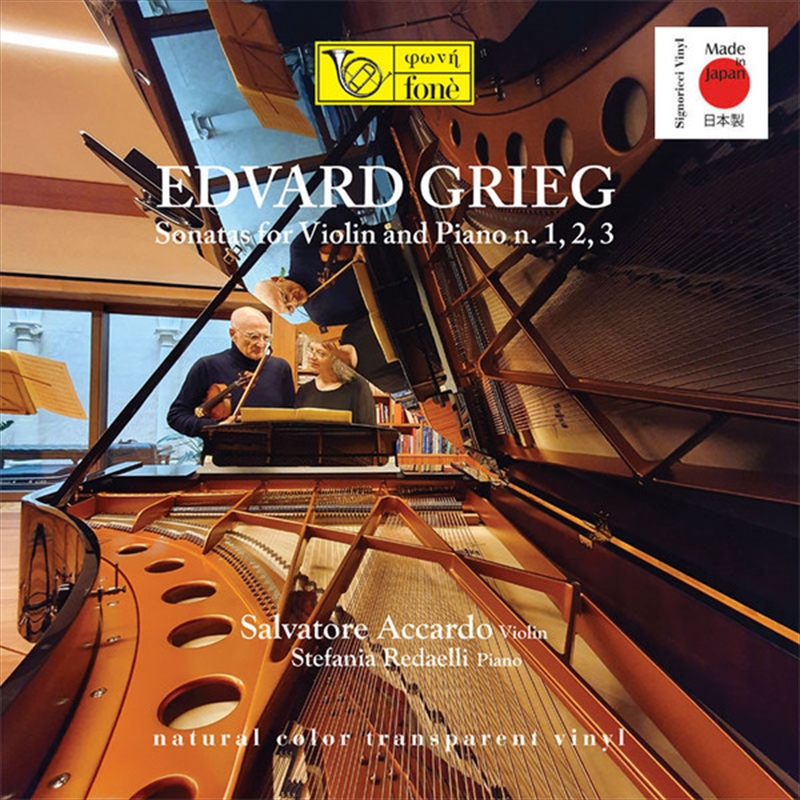 Grieg: Sonatas For Violin & Pi/Product Detail/Classical