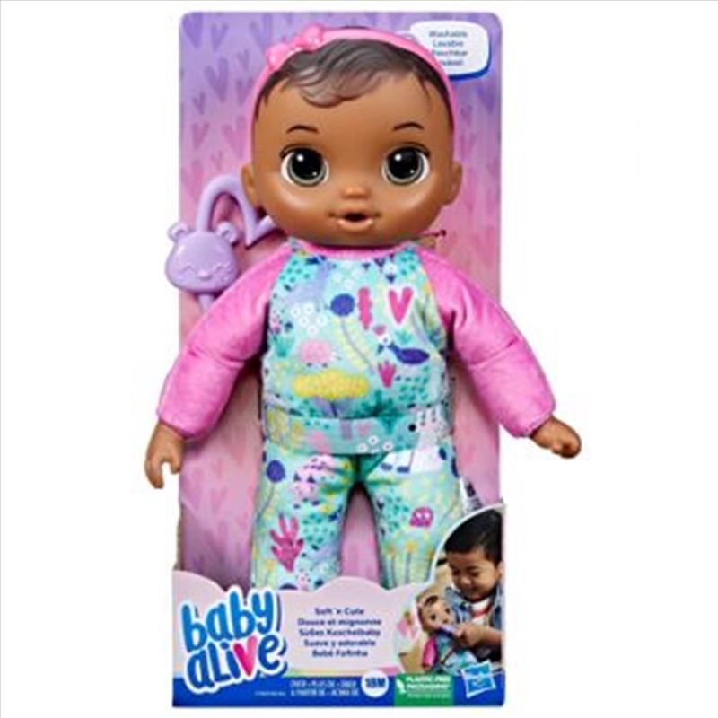 Baby Alive Soft n Cute Brunette/Product Detail/Toys