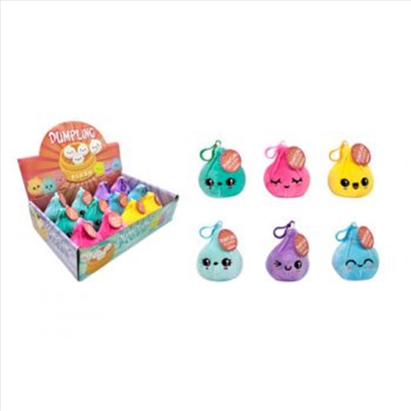 Dumpling Backpack Clip 10cm assorted (Sent At Random)/Product Detail/Keyrings