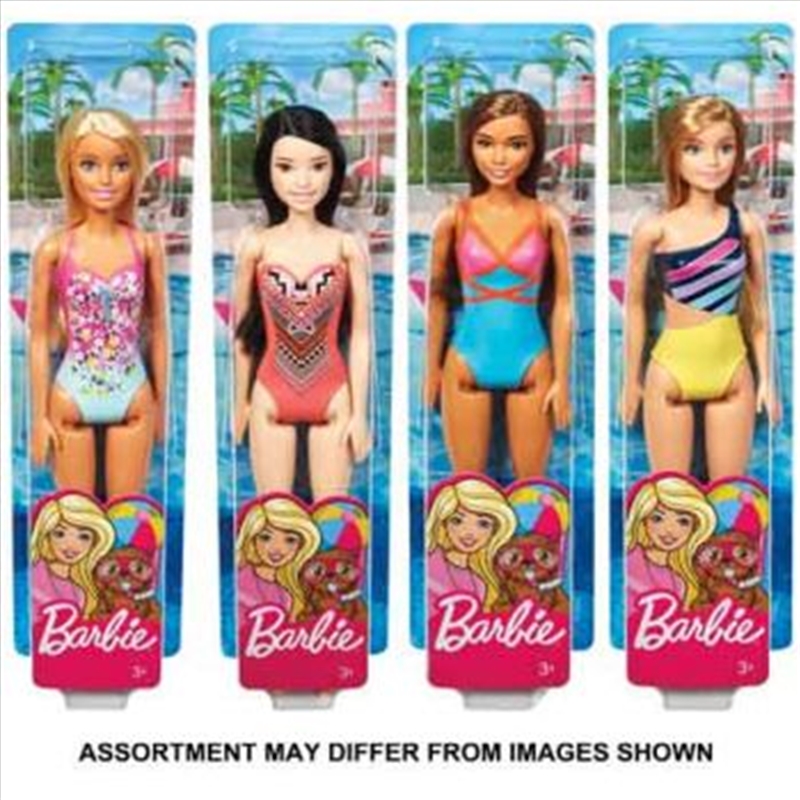 Barbie Beach Doll Assorted (Sent At Random)/Product Detail/Toys