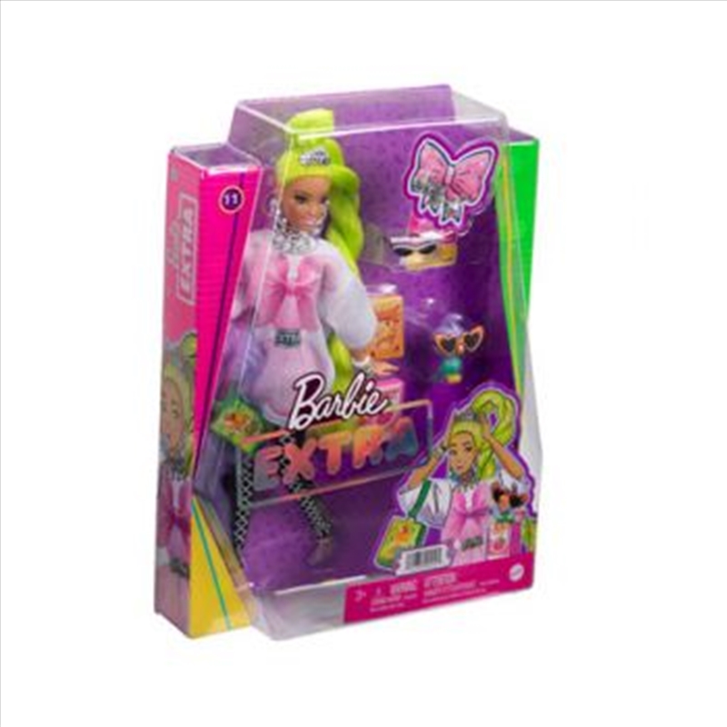 Barbie Extra Doll - Neon Green Hair/Product Detail/Toys