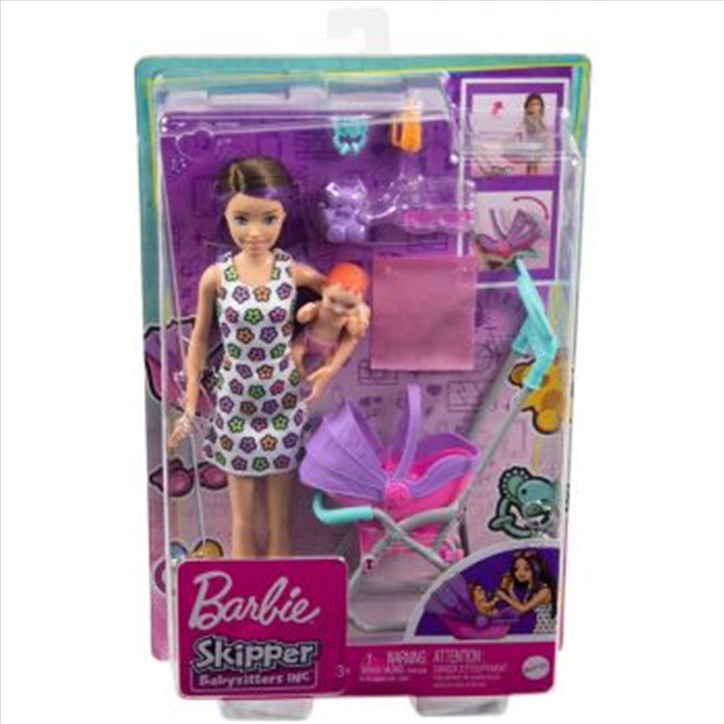 Barbie Skipper Babysitters Doll and Stroller Playset/Product Detail/Toys