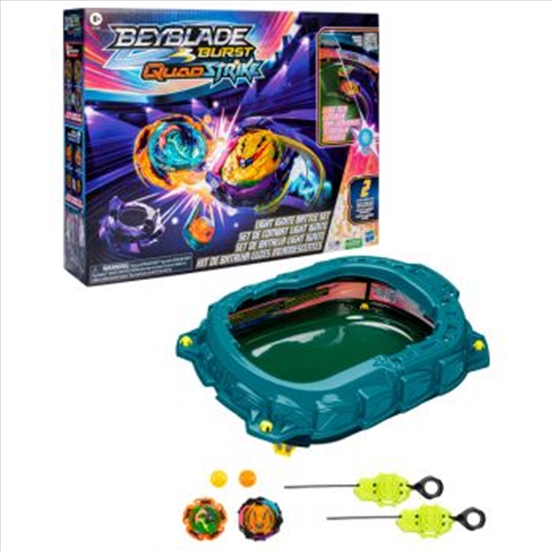 Beyblade Quad Strike Light Ignite Battle Set/Product Detail/Toys