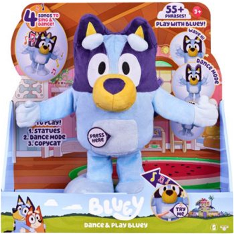 Bluey Dance & Play Plush/Product Detail/Plush Toys