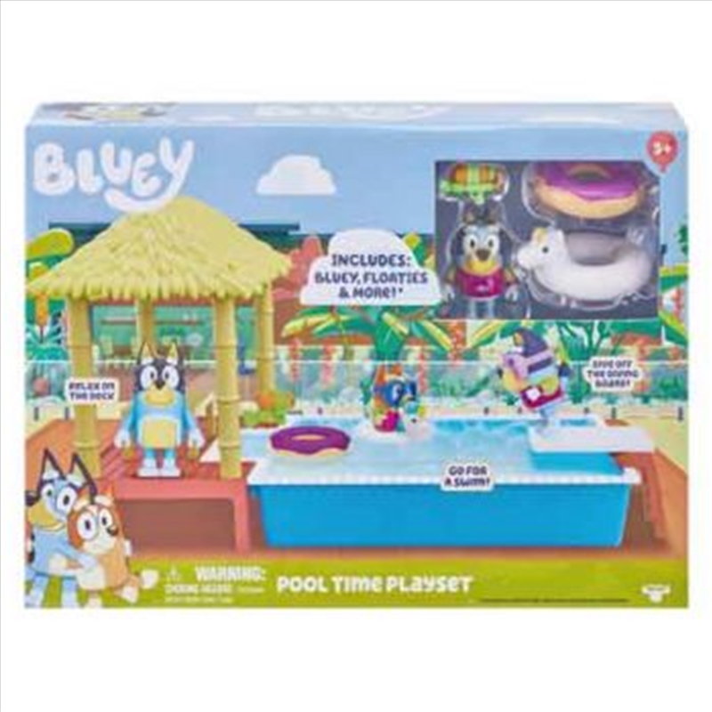 Bluey Pool Time Fun - Bluey/Product Detail/Toys