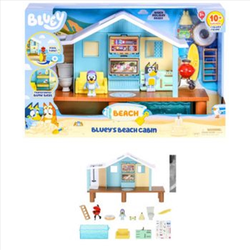 Bluey Series 9 Bluey's Ultimate Beach Cabin Adventures/Product Detail/Toys