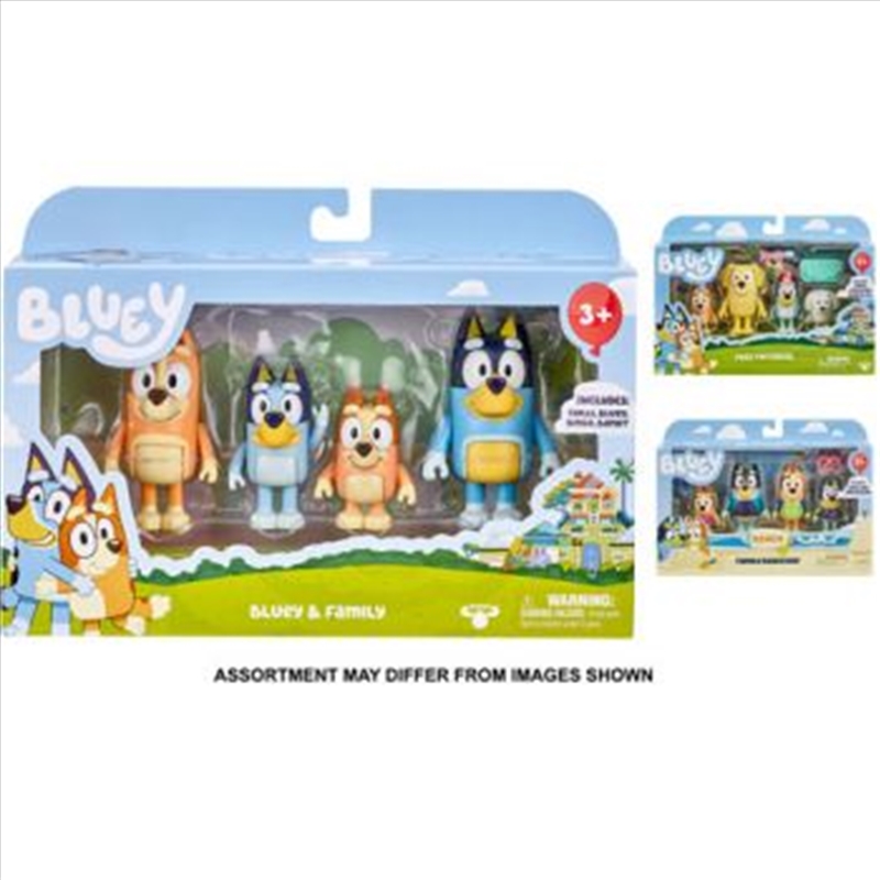 Bluey Series 9 Figure 4 Pack assorted (Sent At Random)/Product Detail/Toys